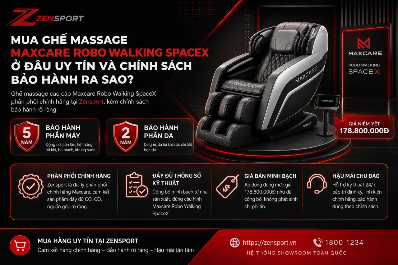 Mua Ghế Massage Maxcare Robo Walking SpaceX Ở Đâu Uy Tín Và Chính Sách Bảo Hành Mua Ghế Massage Maxcare Robo Walking SpaceX Ở Đâu Uy Tín Và Chính Sách Bảo Hành