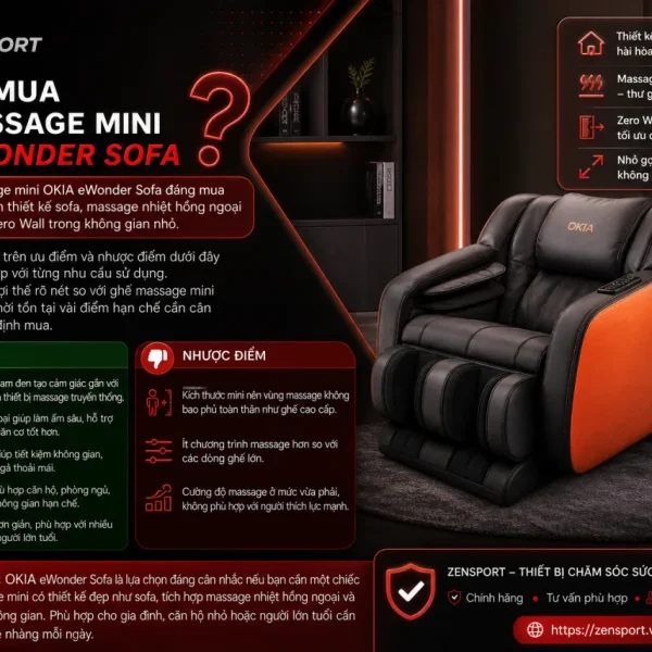 mua Ghế massage mini OKIA eWonder Sofa