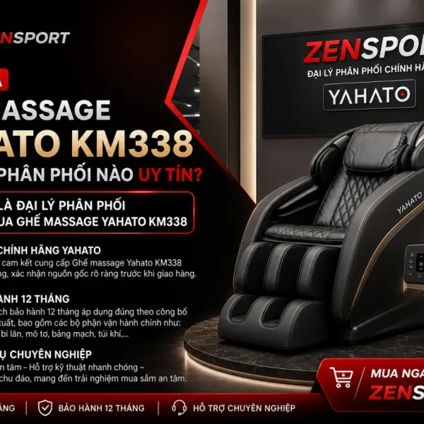 Nên mua Ghế massage Yahato KM338 ở đại lý phân phối nào uy tín