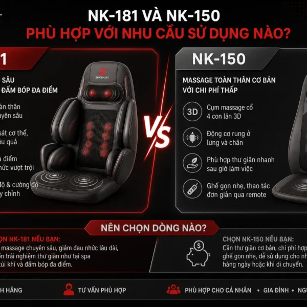 NK-181 và NK-150 phù hợp với nhu cầu sử dụng nào?