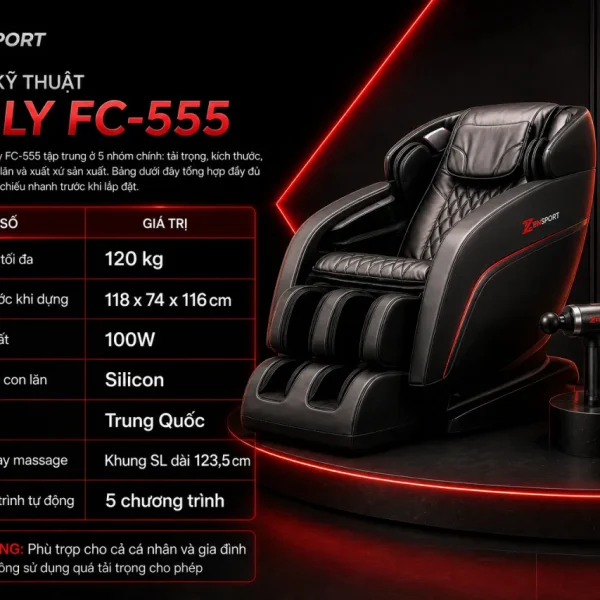 Thông số kỹ thuật của Family FC-555