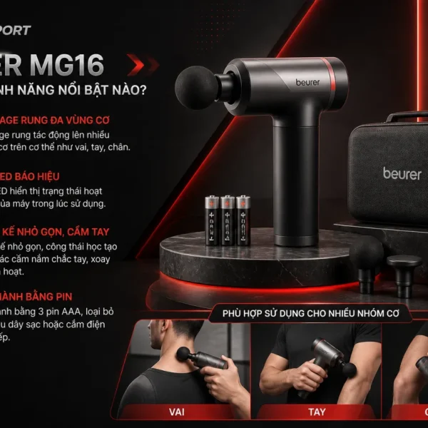 Beurer MG16 có những tính năng nổi bật nào