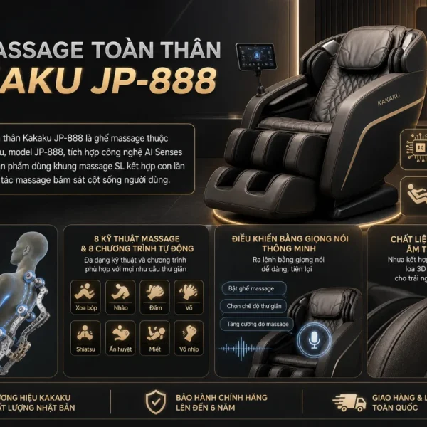 Ghế massage toàn thân Kakaku JP-888