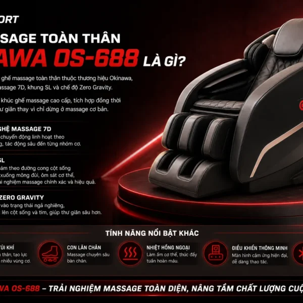 Ghế massage toàn thân Okinawa OS-688