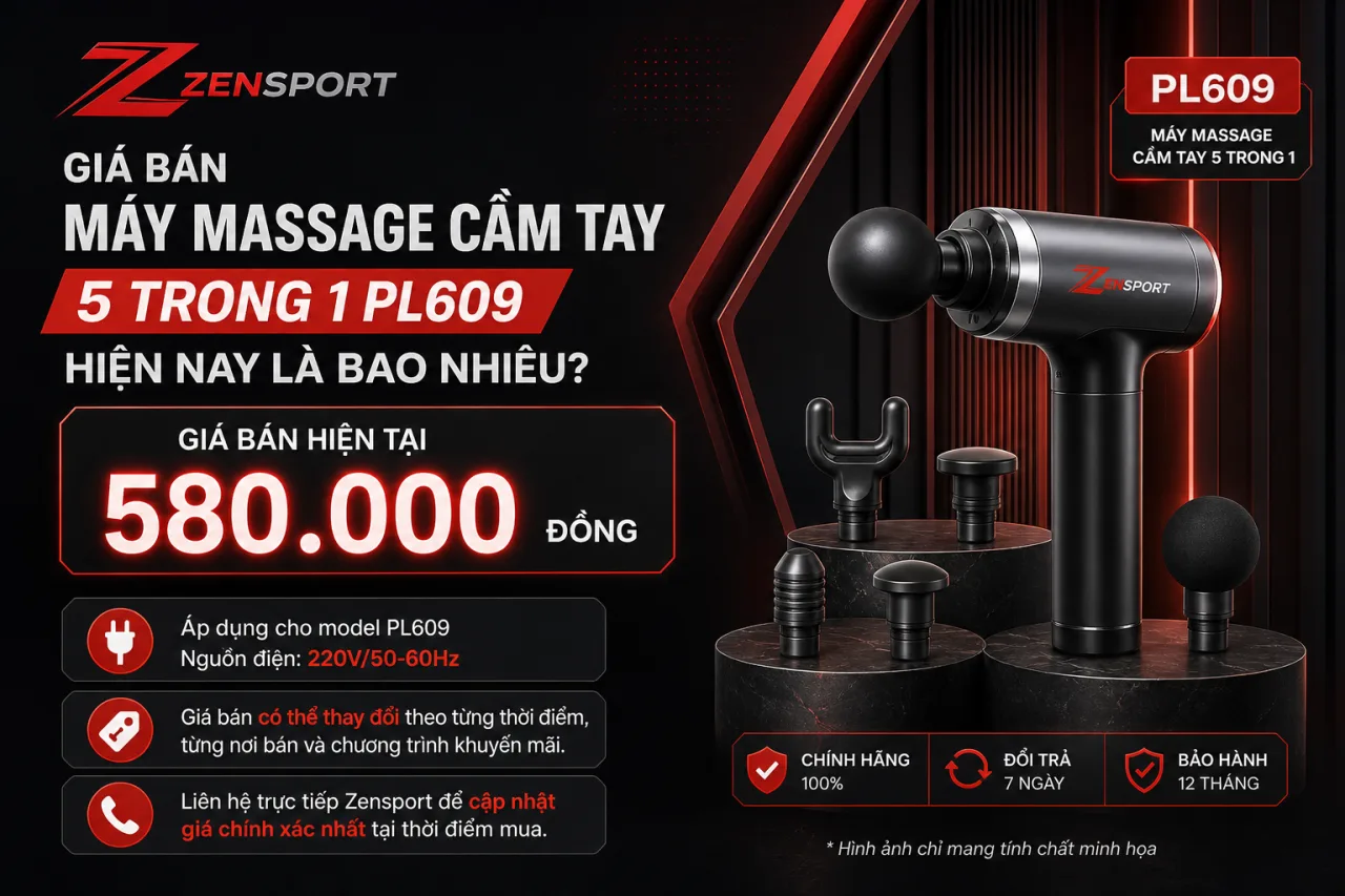 Giá bán Máy massage cầm tay 5 trong 1 PL609 hiện nay là bao nhiêu Giá bán Máy massage cầm tay 5 trong 1 PL609 hiện nay là bao nhiêu