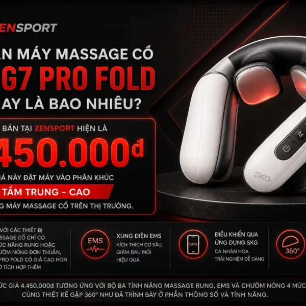 Giá bán Máy massage cổ SKG G7 Pro Fold hiện nay là bao nhiêu