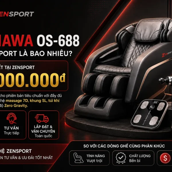 Giá bán Okinawa OS-688 tại Zensport là bao nhiêu