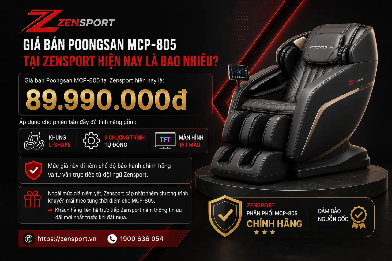 Giá bán Poongsan MCP-805 tại Zensport hiện nay là bao nhiêu Giá bán Poongsan MCP-805 tại Zensport hiện nay là bao nhiêu
