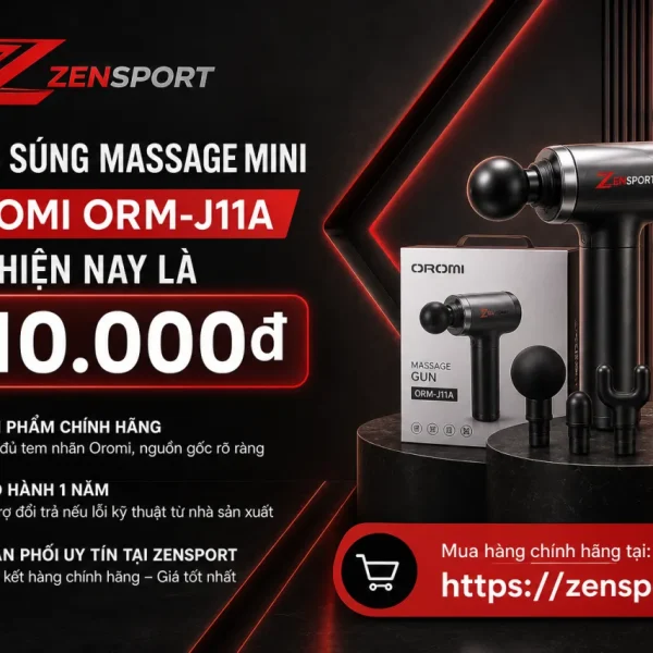 Giá bán súng massage mini Oromi ORM-J11A hiện nay là bao nhiêu