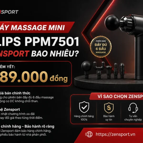 Giá Máy massage mini Philips PPM7501 tại Zensport bao nhiêu