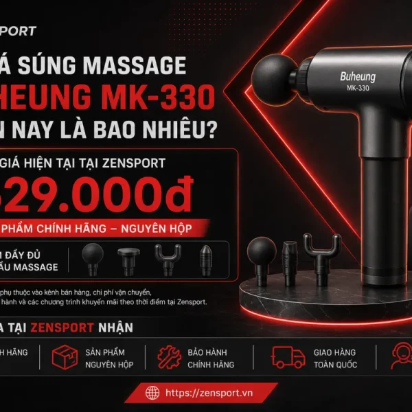 Giá Súng Massage Buheung MK-330 Hiện Nay Là Bao Nhiêu