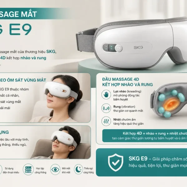 Máy massage mắt SKG E9