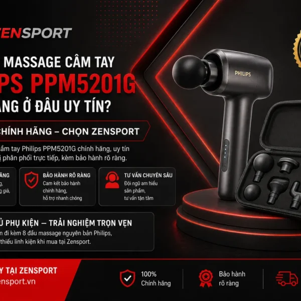 Mua Máy massage cầm tay Philips PPM5201G chính hãng ở đâu uy tín