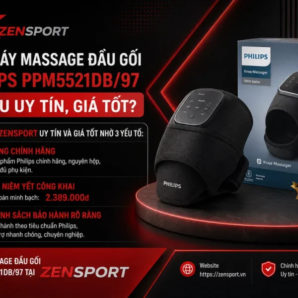 Mua Máy massage đầu gối Philips PPM5521DB/97 ở đâu uy tín, giá tốt