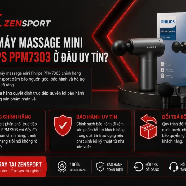 Mua máy massage mini Philips PPM7303 ở đâu uy tín