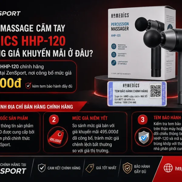 Mua súng massage cầm tay HoMedics HHP-120 chính hãng giá khuyến mãi ở đâu