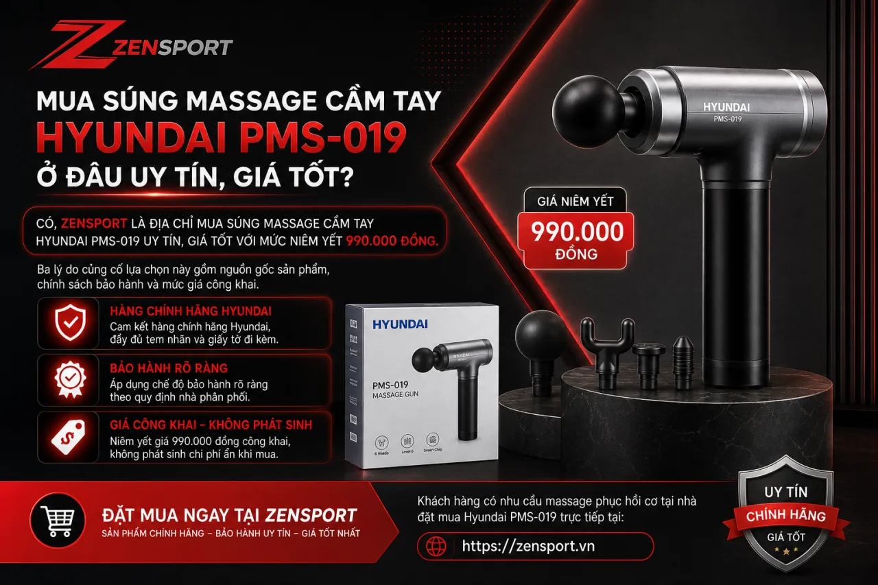 Mua Súng massage cầm tay Hyundai PMS-019 ở đâu uy tín, giá tốt Mua Súng massage cầm tay Hyundai PMS-019 ở đâu uy tín, giá tốt