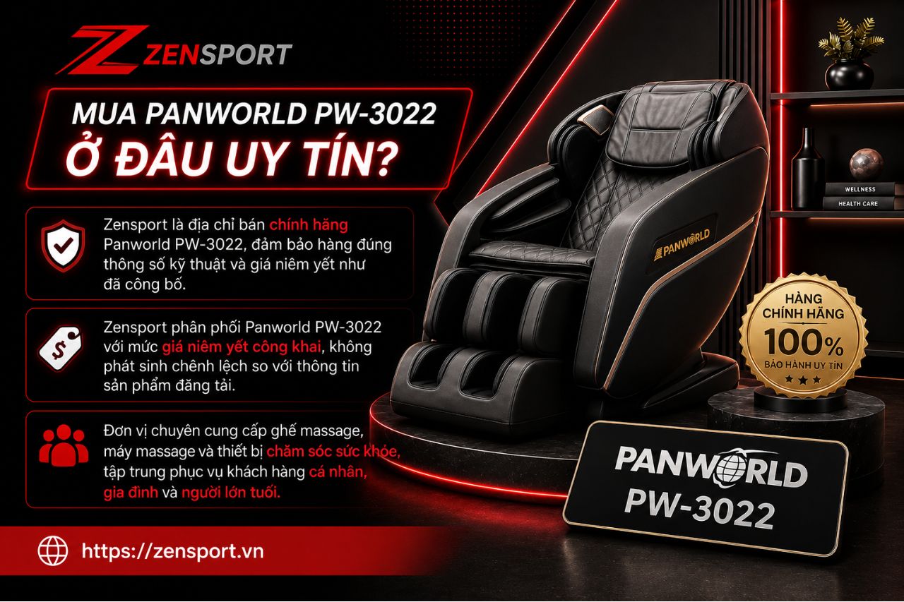 Mua súng massage cầm tay Panworld PW-3022 ở đâu uy tín