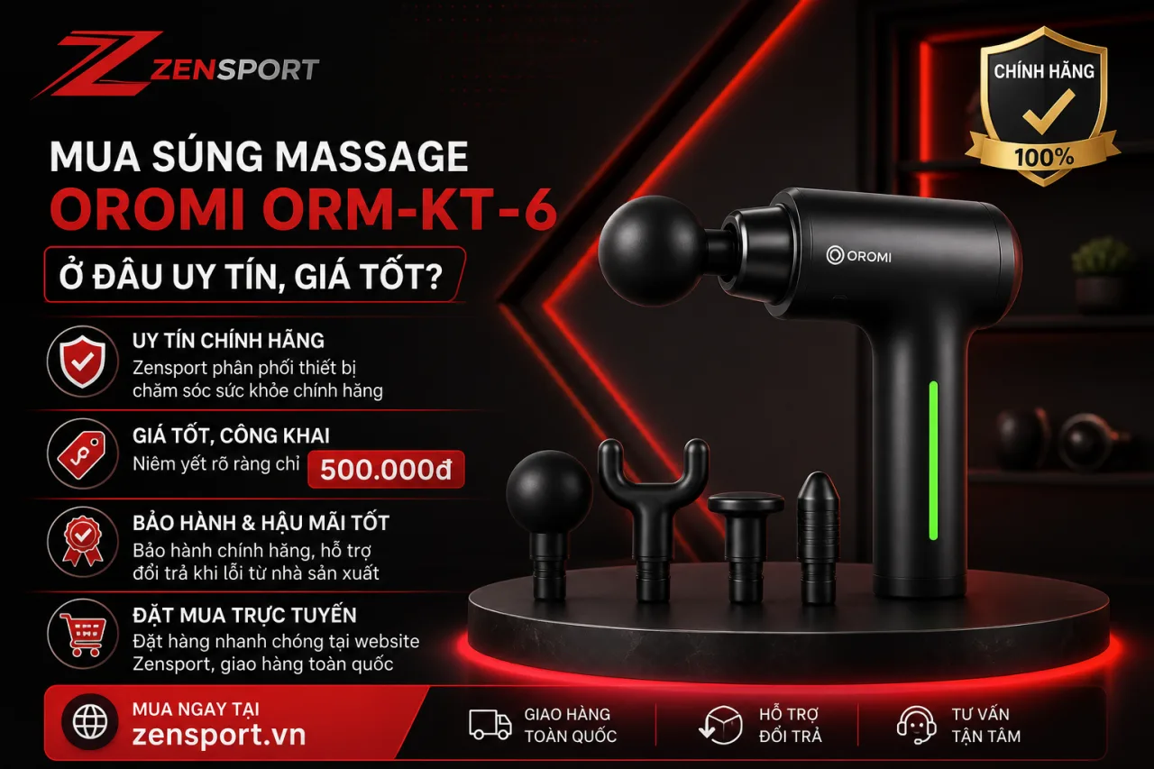 Mua súng massage Oromi ORM-KT-6 ở đâu uy tín, giá tốt Mua súng massage Oromi ORM-KT-6 ở đâu uy tín, giá tốt