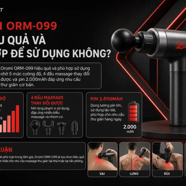 Oromi ORM-099 Có Hiệu Quả Và Phù Hợp Để Sử Dụng