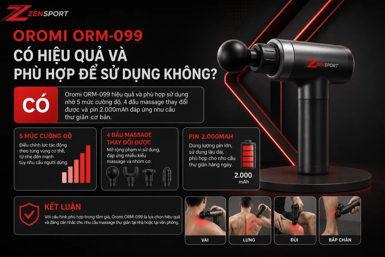 Oromi ORM-099 Có Hiệu Quả Và Phù Hợp Để Sử Dụng Oromi ORM-099 Có Hiệu Quả Và Phù Hợp Để Sử Dụng