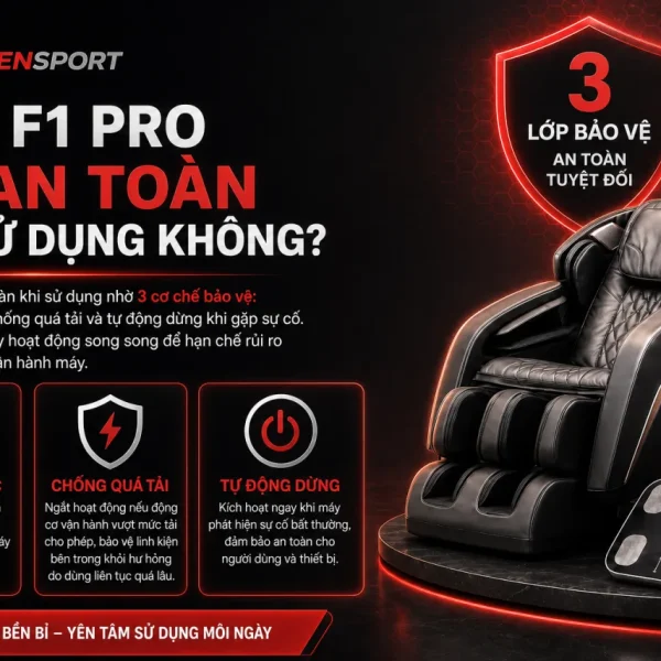 SKG F1 Pro có an toàn khi sử dụng