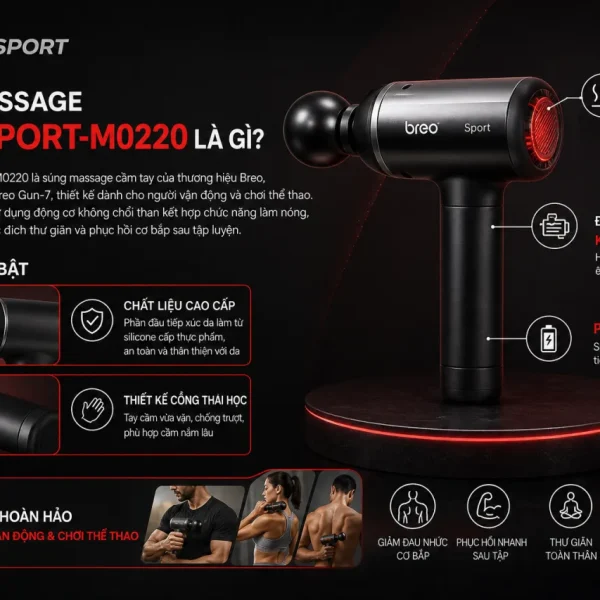 Súng massage Breo Sport-M0220