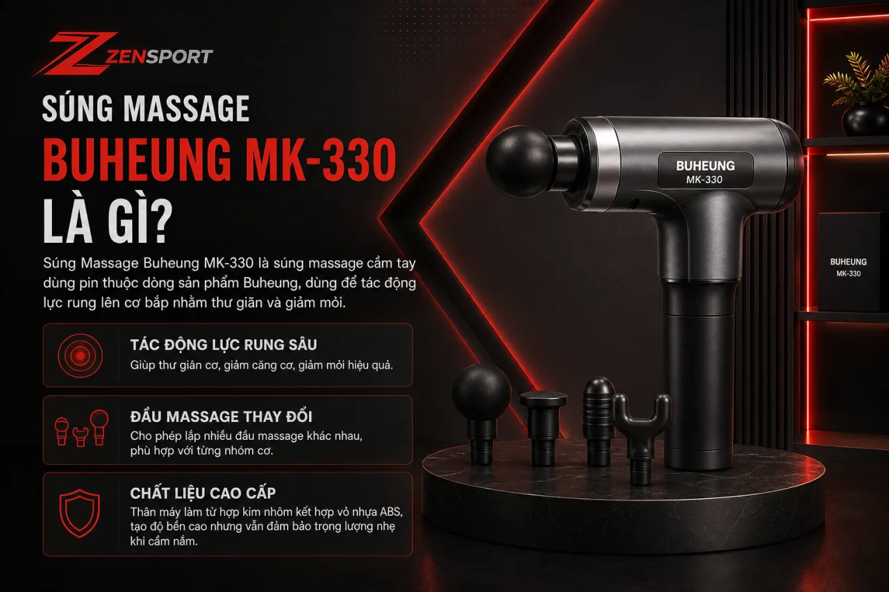 Súng Massage Buheung MK-330 Súng Massage Buheung MK-330