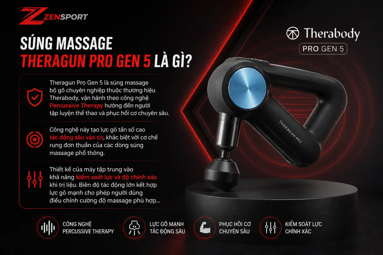 Súng massage Theragun Pro Gen 5 Súng massage Theragun Pro Gen 5