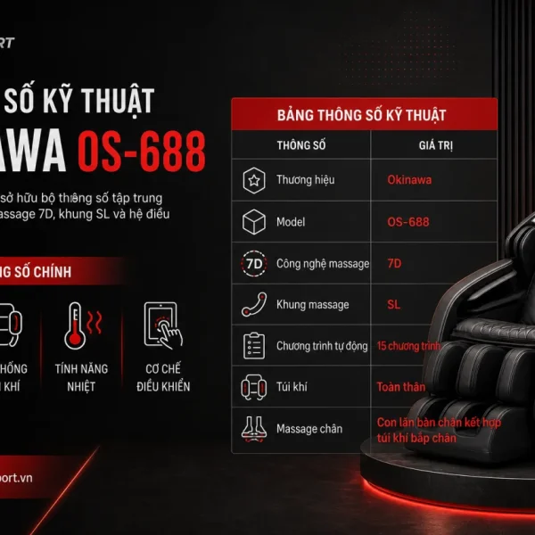 Thông số kỹ thuật Okinawa OS-688 gồm những gì