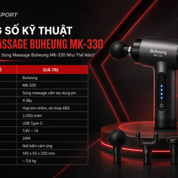 Thông Số Kỹ Thuật Súng Massage Buheung MK-330