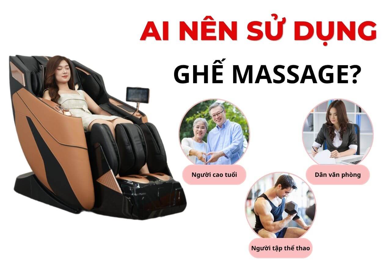 Ai nên sử dụng máy massage?