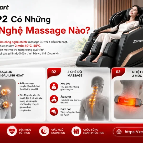 Breo P2 Có Những Công Nghệ Massage Nào