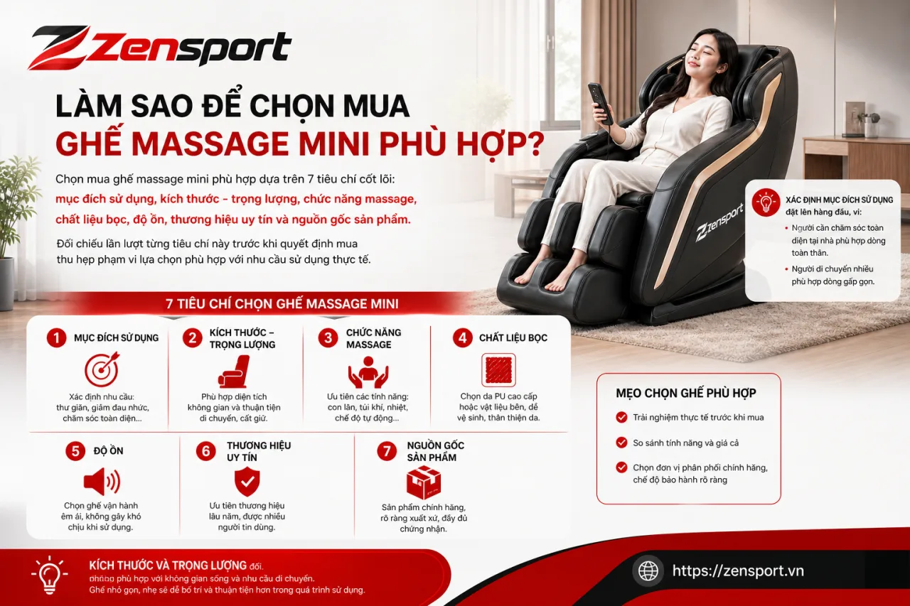 chọn mua ghế massage mini phù hợp chọn mua ghế massage mini phù hợp