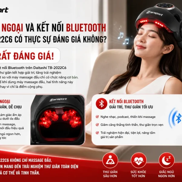 Đèn hồng ngoại và kết nối Bluetooth trên TB-2022C6 có thực sự đáng giá
