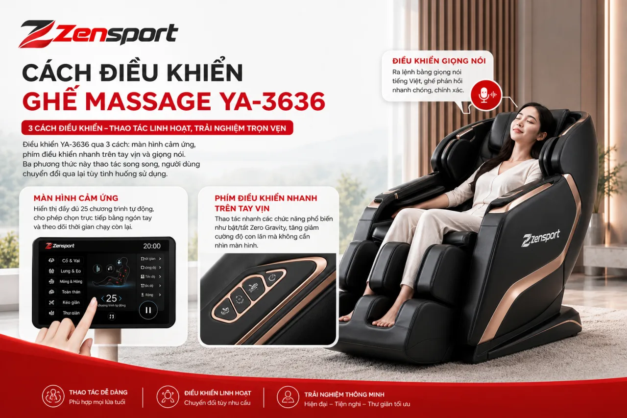 điều khiển ghế massage YA-3636 điều khiển ghế massage YA-3636