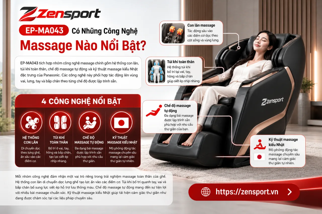 EP-MA043 Có Những Công Nghệ Massage Nào Nổi Bật EP-MA043 Có Những Công Nghệ Massage Nào Nổi Bật