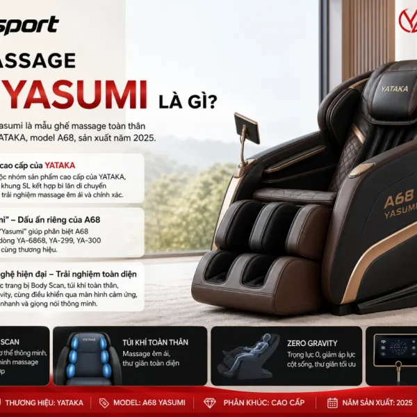 Ghế massage A68 Yasumi