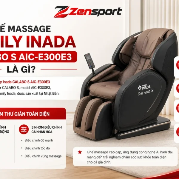 Ghế Massage Family Inada CALABO S AIC-E300E3