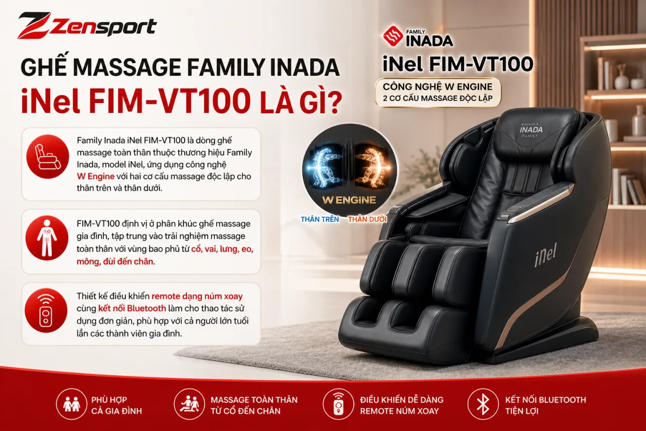 Ghế Massage Family Inada iNel FIM-VT100 Ghế Massage Family Inada iNel FIM-VT100