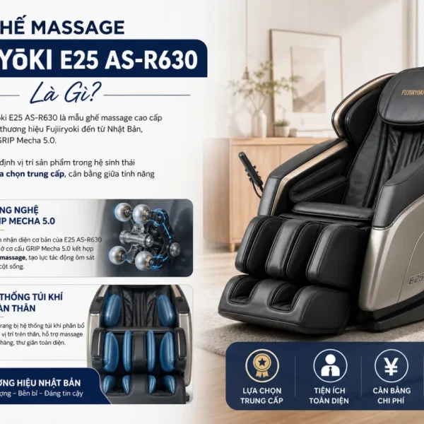 Ghế Massage Fujiiryoki E25 AS-R630