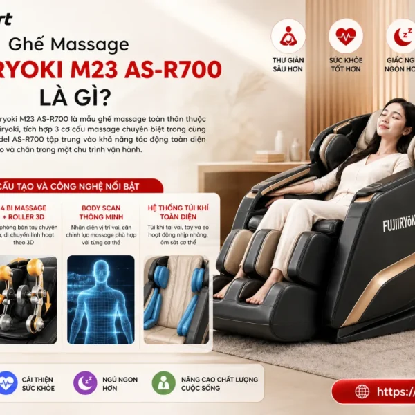 Ghế Massage Fujiiryoki M23 AS-R700