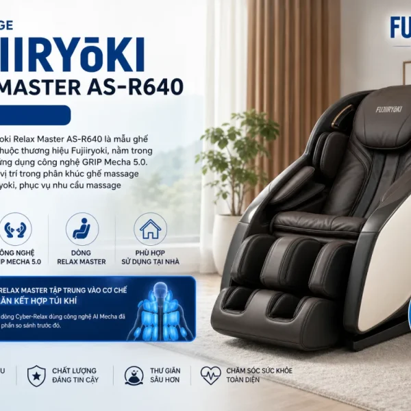 Ghế Massage Fujiiryoki Relax Master AS-R640
