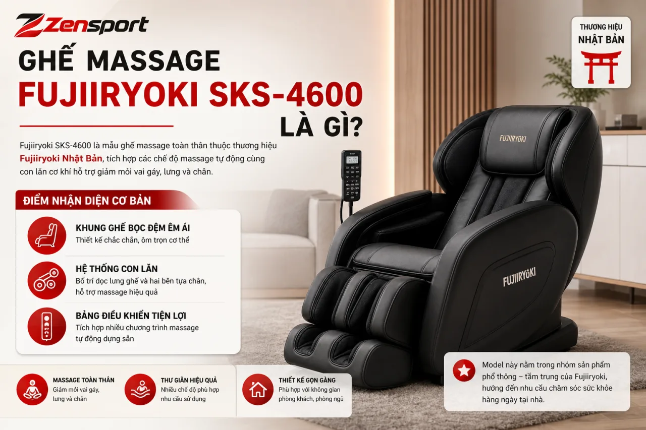 Ghế Massage Fujiiryoki SKS-4600 Ghế Massage Fujiiryoki SKS-4600