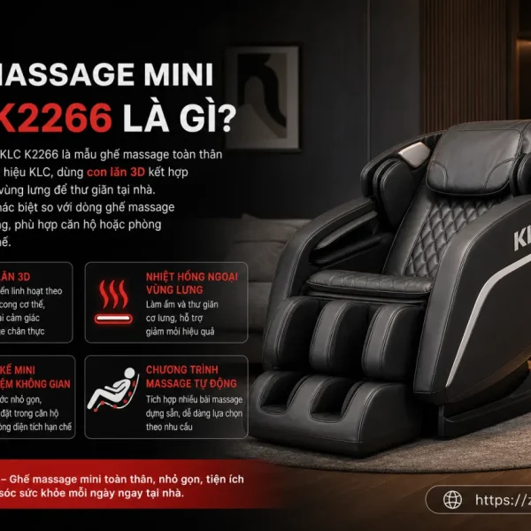 Ghế massage mini KLC K2266