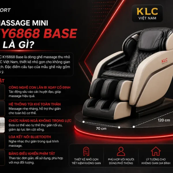 Ghế massage mini KLC KY6868 Base