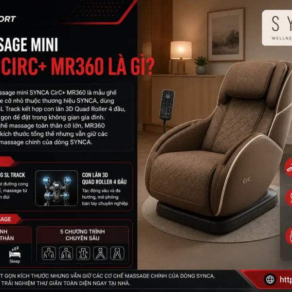 Ghế massage mini SYNCA CirC+ MR360