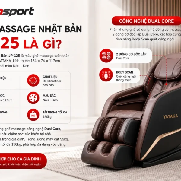 Ghế Massage Nhật Bản JP-125