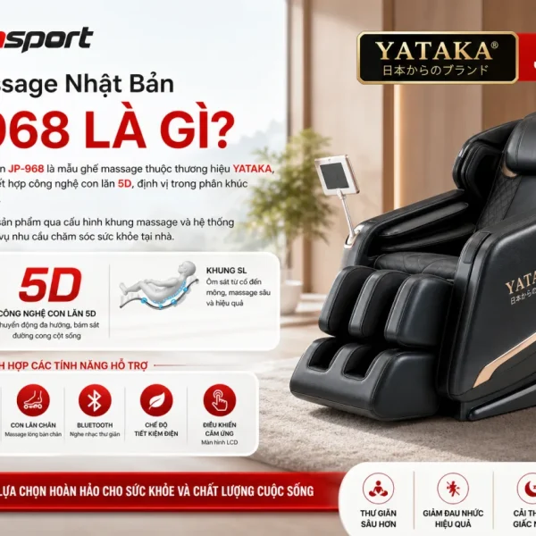 Ghế Massage Nhật Bản JP-968