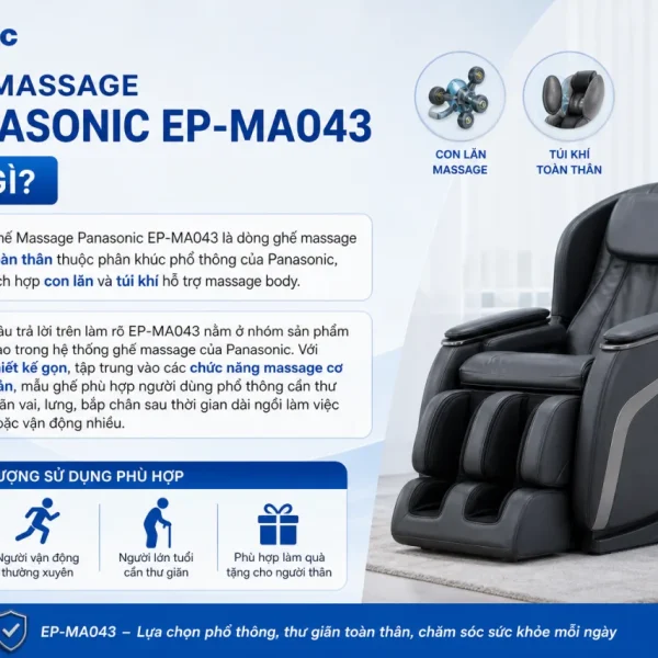 Ghế Massage Panasonic EP-MA043